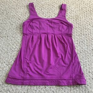 Fuchsia Lululemon tank